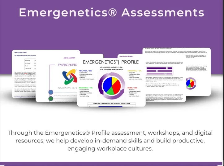 Emergenetics® Assessment — assessment overview