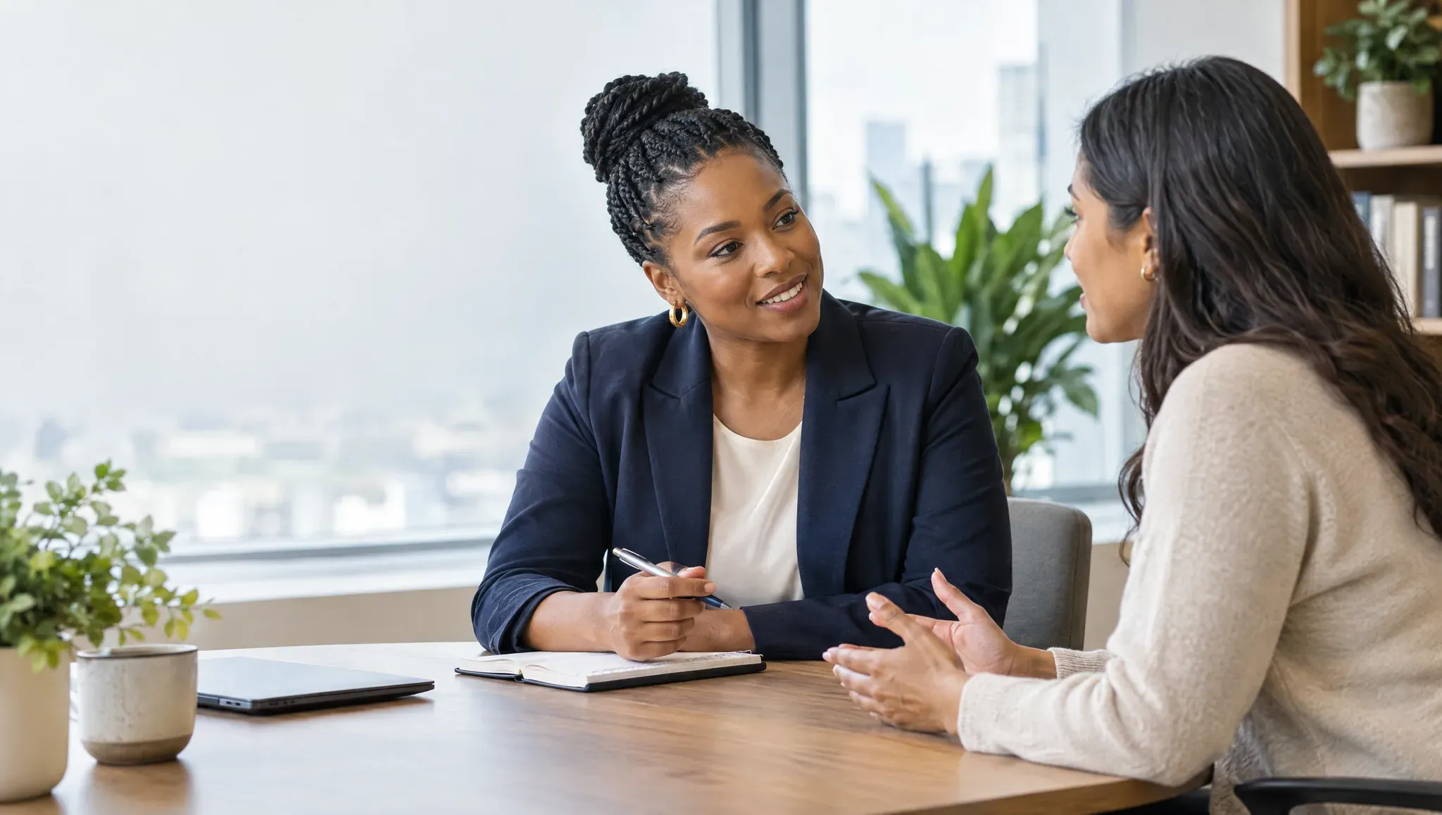 A KSA Dynamics mentoring conversation between two professionals
